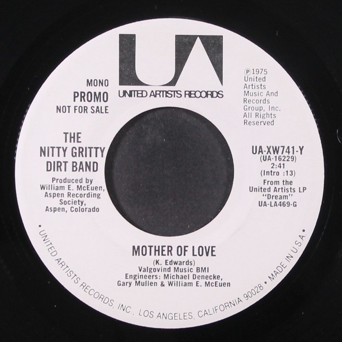 mother of love by NITTY GRITTY DIRT BAND