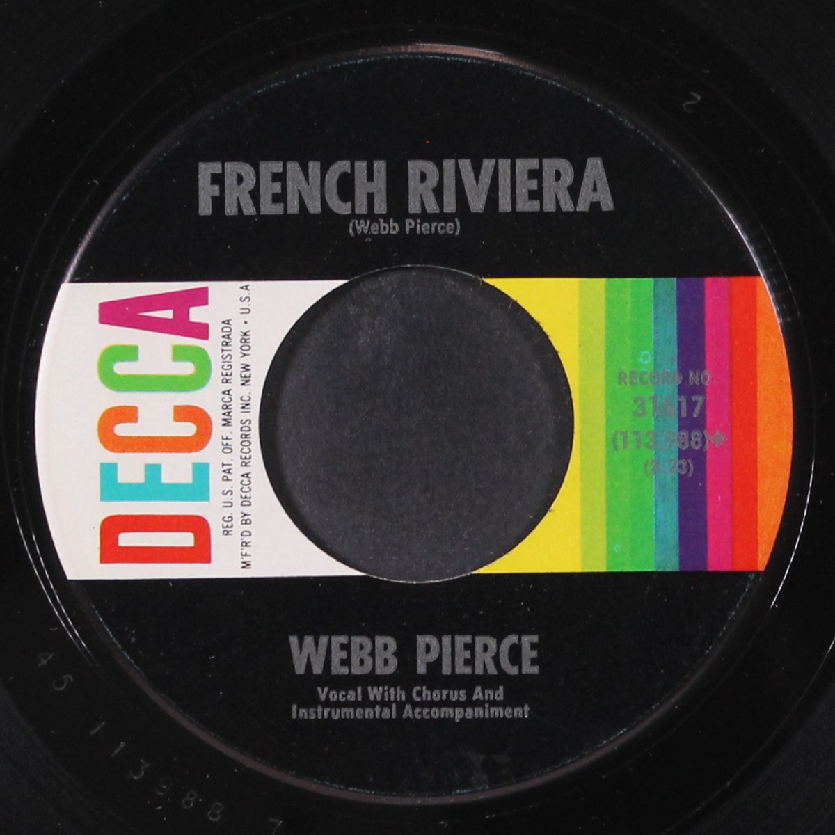 memory #1 / french riviera by WEBB PIERCE
