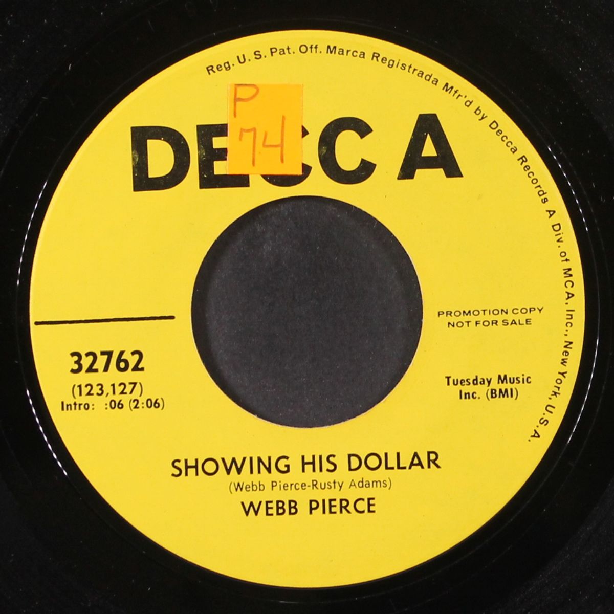 showing his dollar by WEBB PIERCE