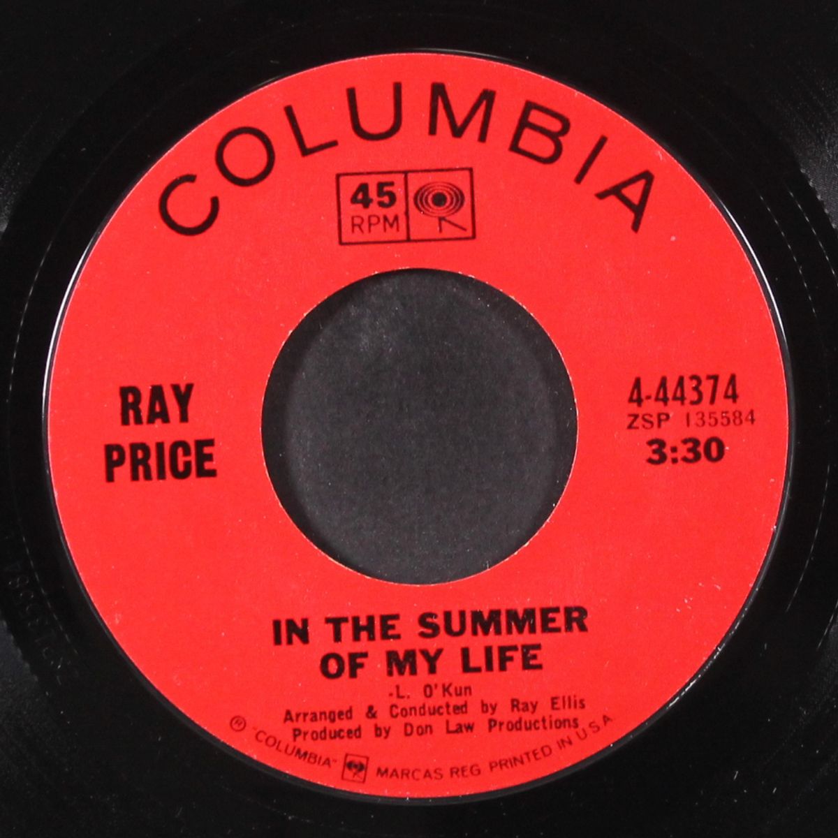 take me as i am (or let me go) / same by RAY PRICE