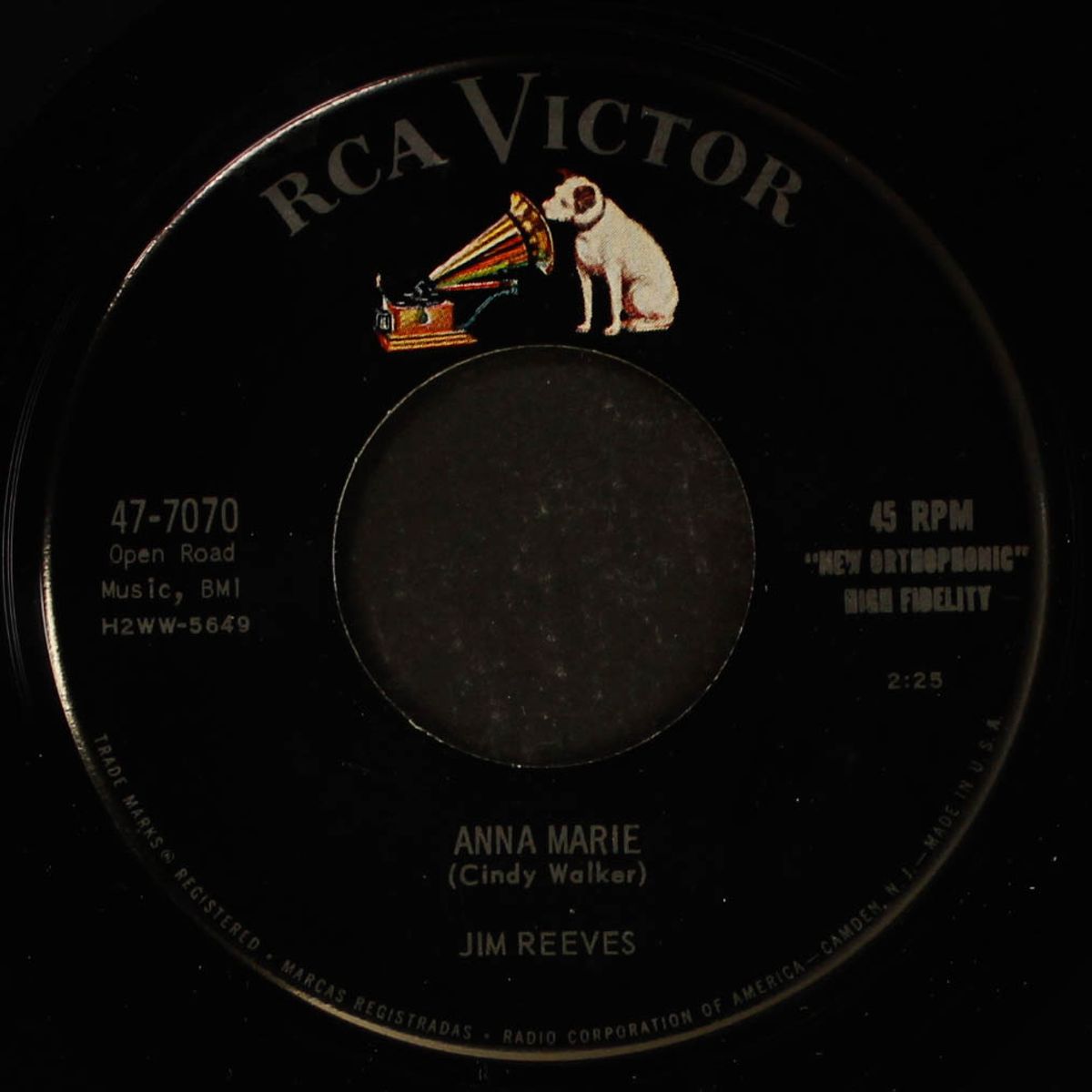 anna marie by JIM REEVES