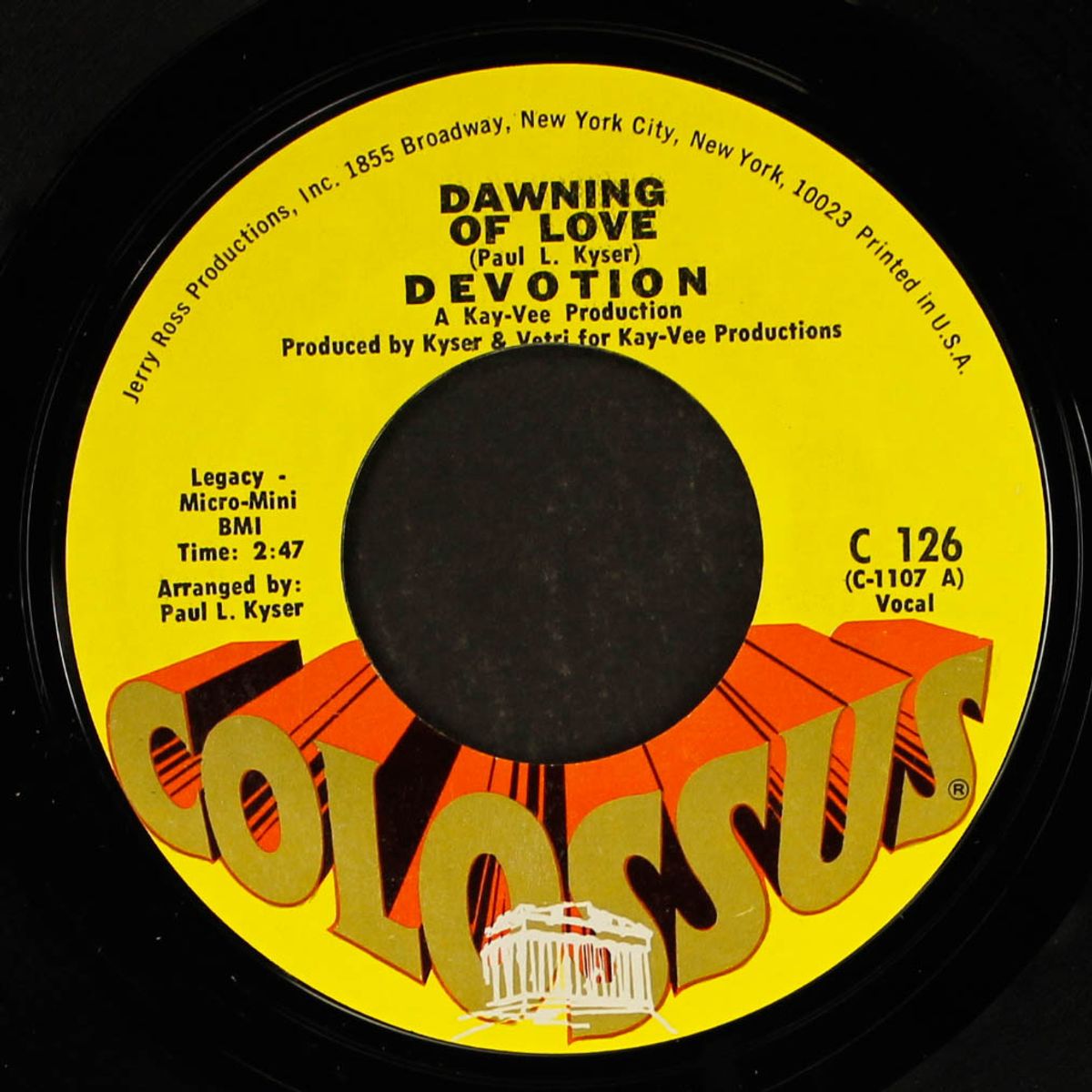 so glad you're home / dawning of love by DEVOTION
