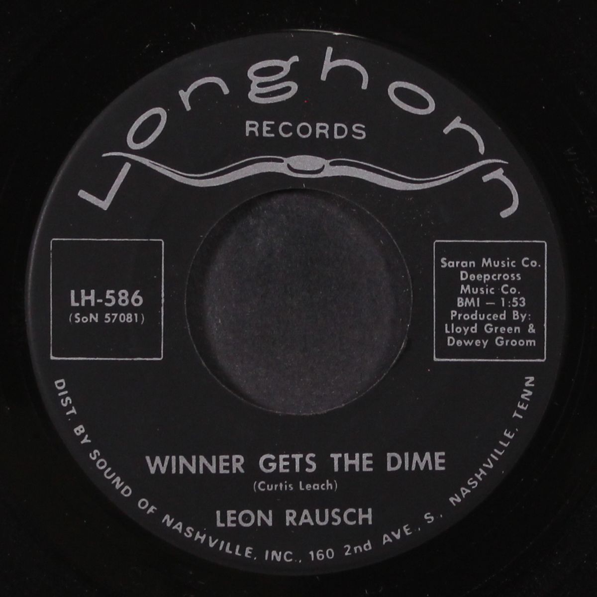 winner gets the dime by LEON RAUSCH