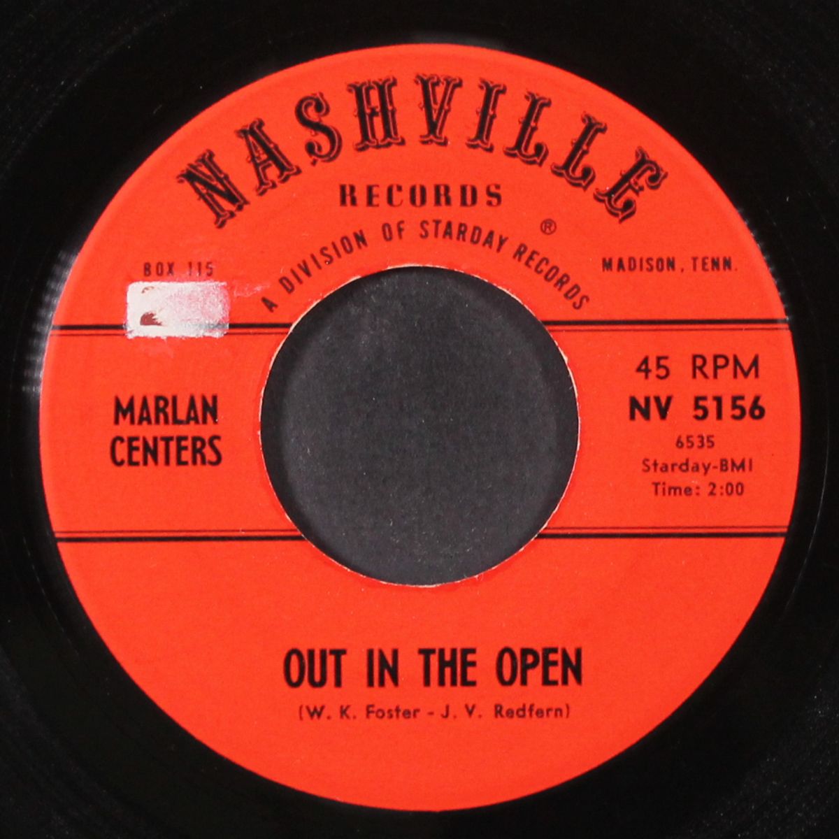 out in the open / how alone am i by MARLAN CENTERS