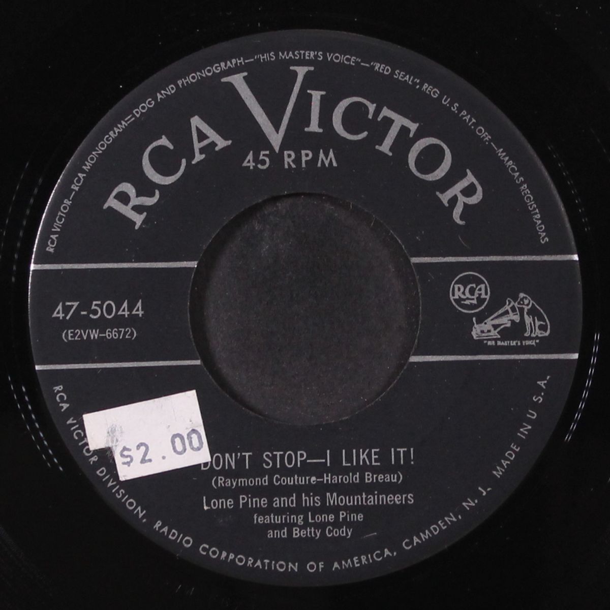 don't stop - i like it! by LONE PINE & MOUNTAINEERS