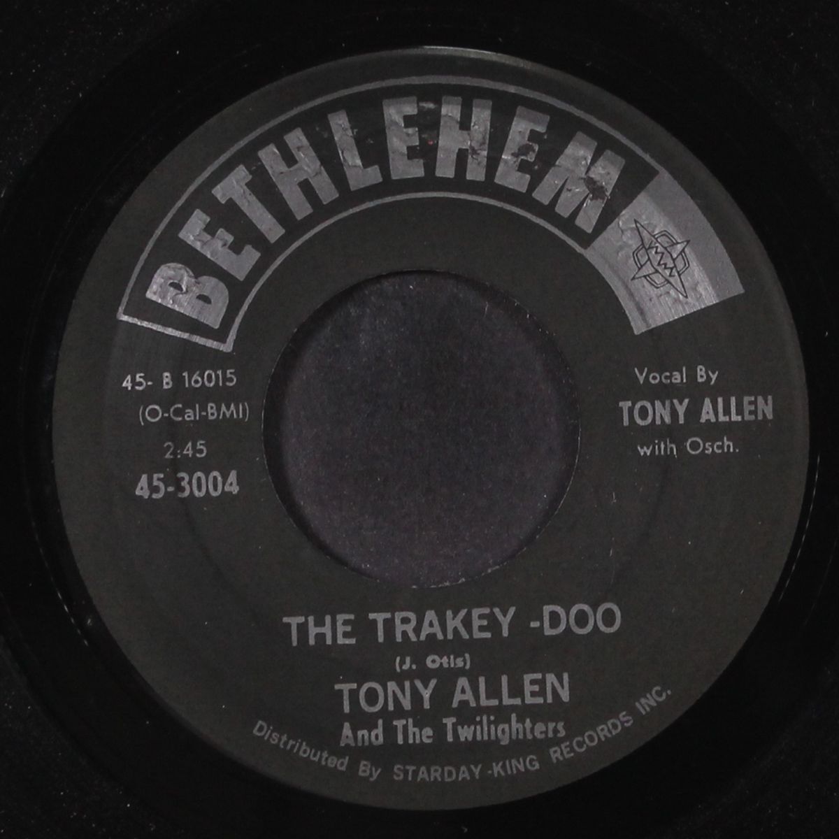 it hurts me so / the trakey-doo by TONY ALLEN & TWILIGHTERS