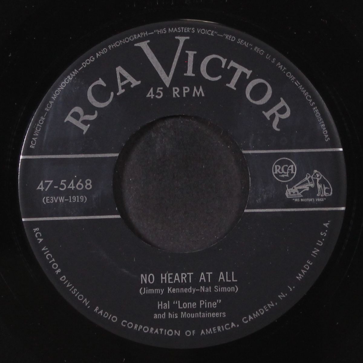 no heart at all by HAL 'LONE PINE'