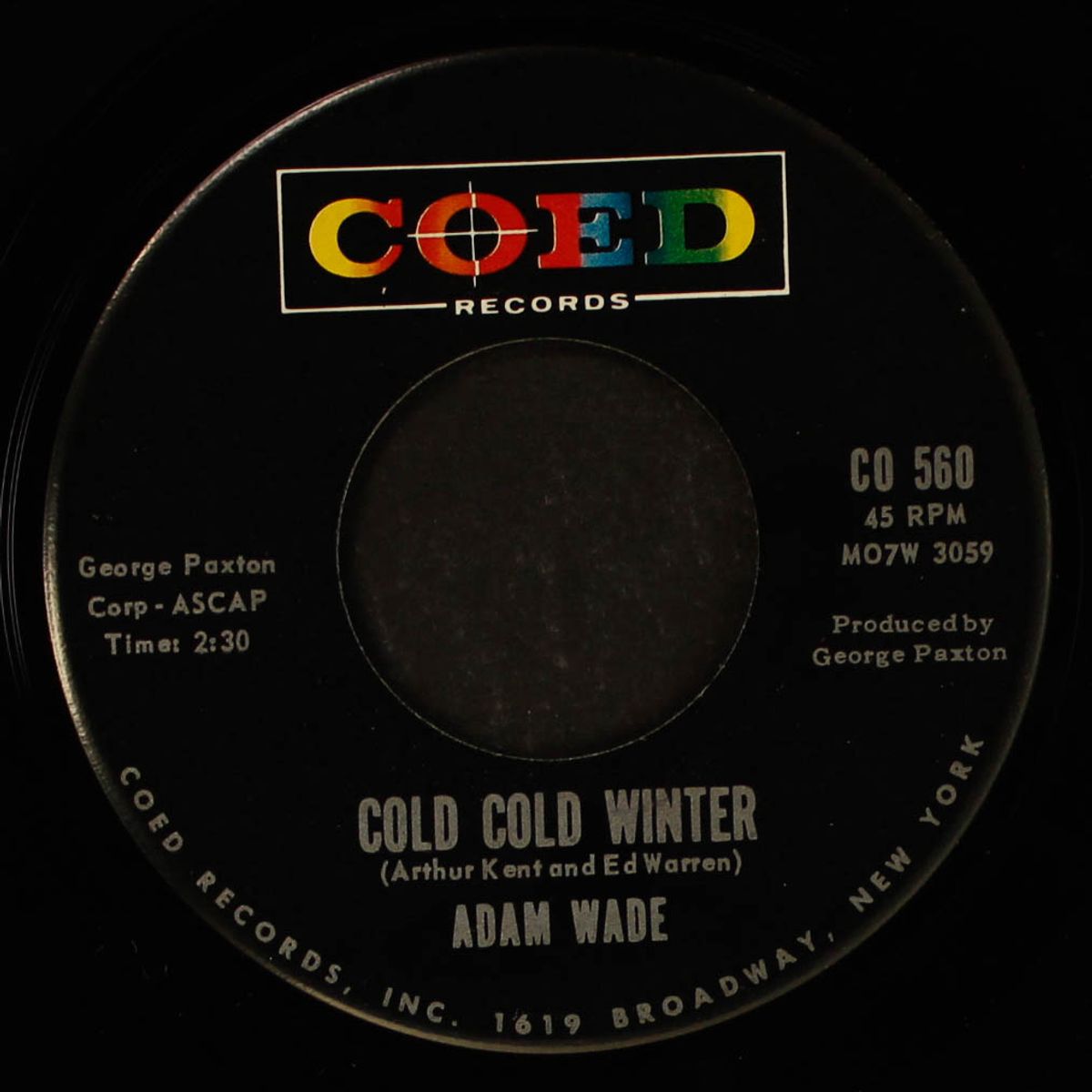 preview of paradise / cold cold winter by ADAM WADE