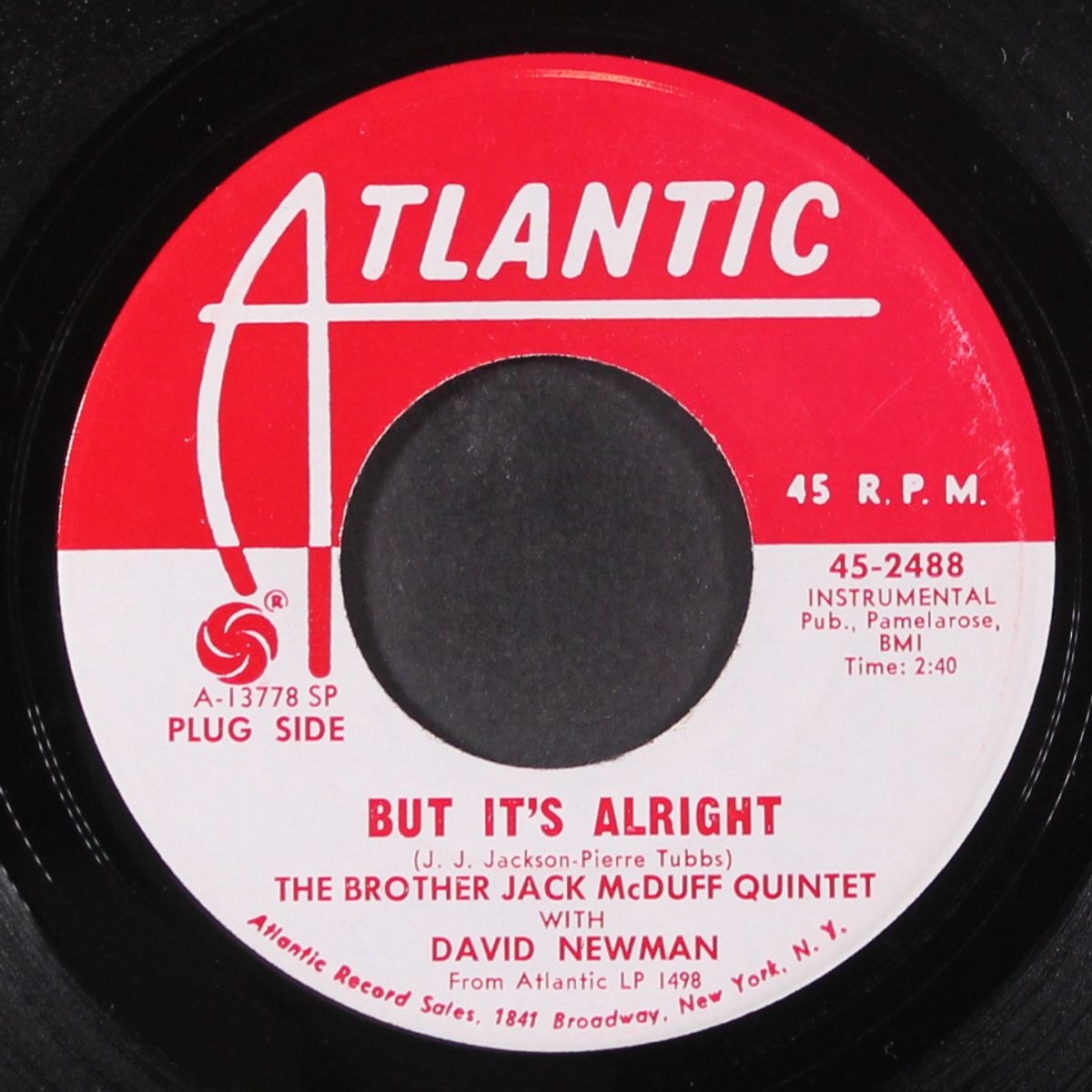 but it's alright / sunny by BROTHER JACK MCDUFF