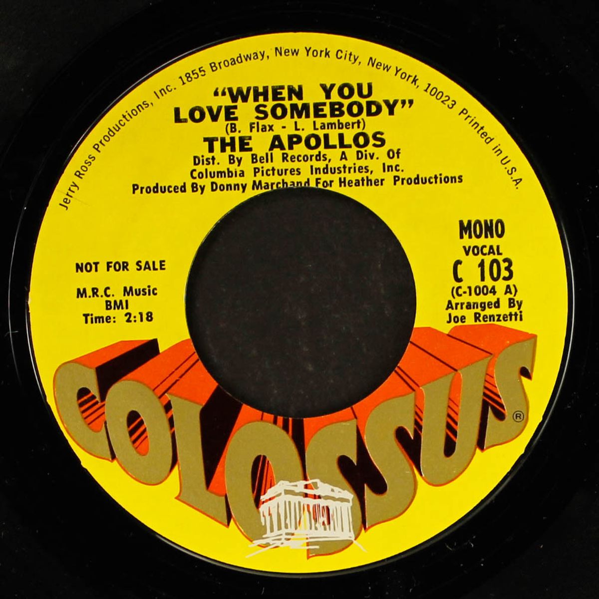 when you love somebody / mono by APOLLOS