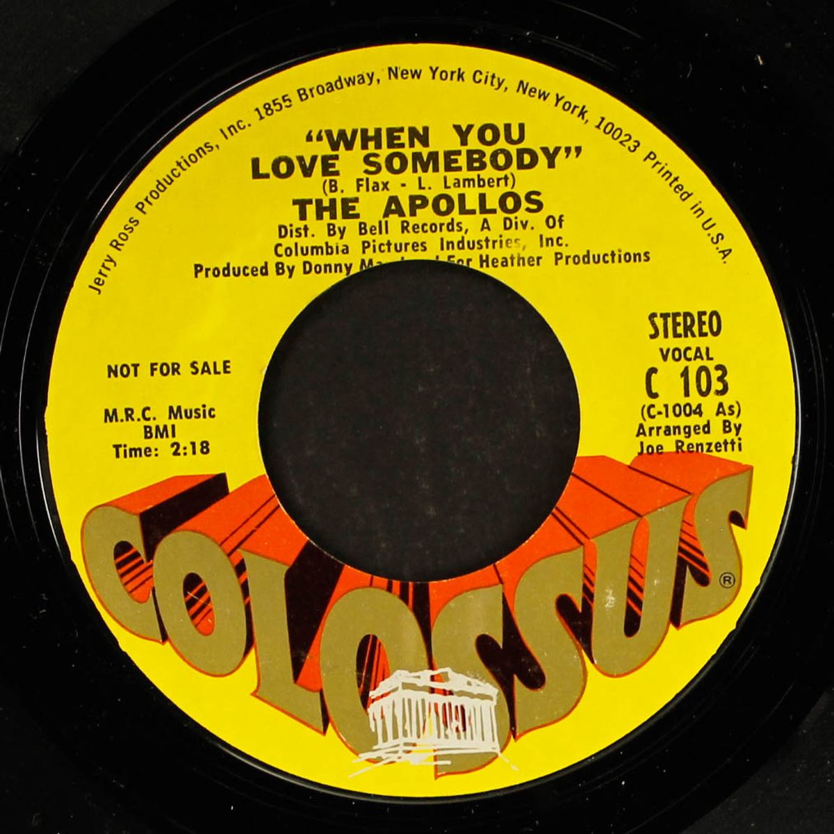 when you love somebody / mono by APOLLOS