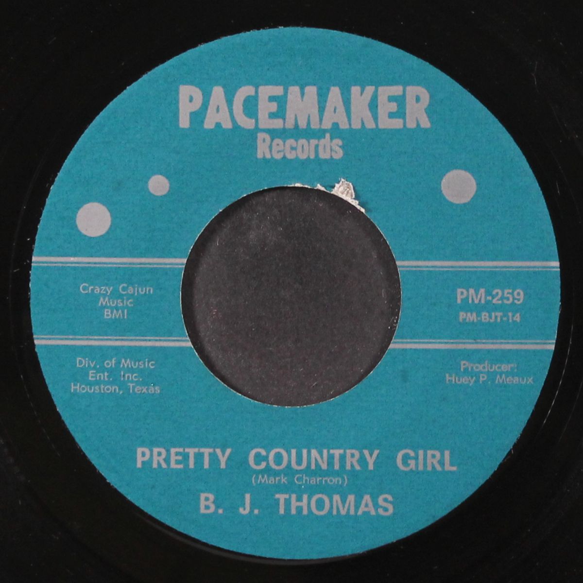 houston town / pretty country girl by B.J. THOMAS