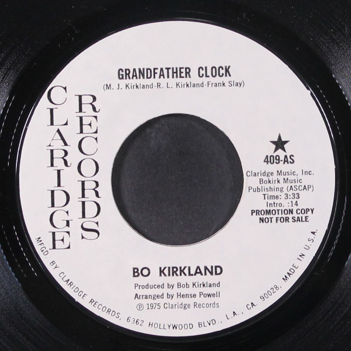 grandfather clock / sure got a thing for you by BO KIRKLAND