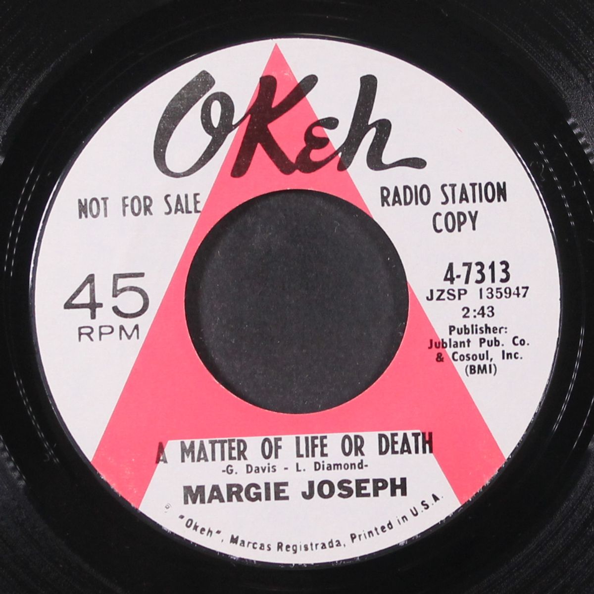a matter of life or death / show me by MARGIE JOSEPH