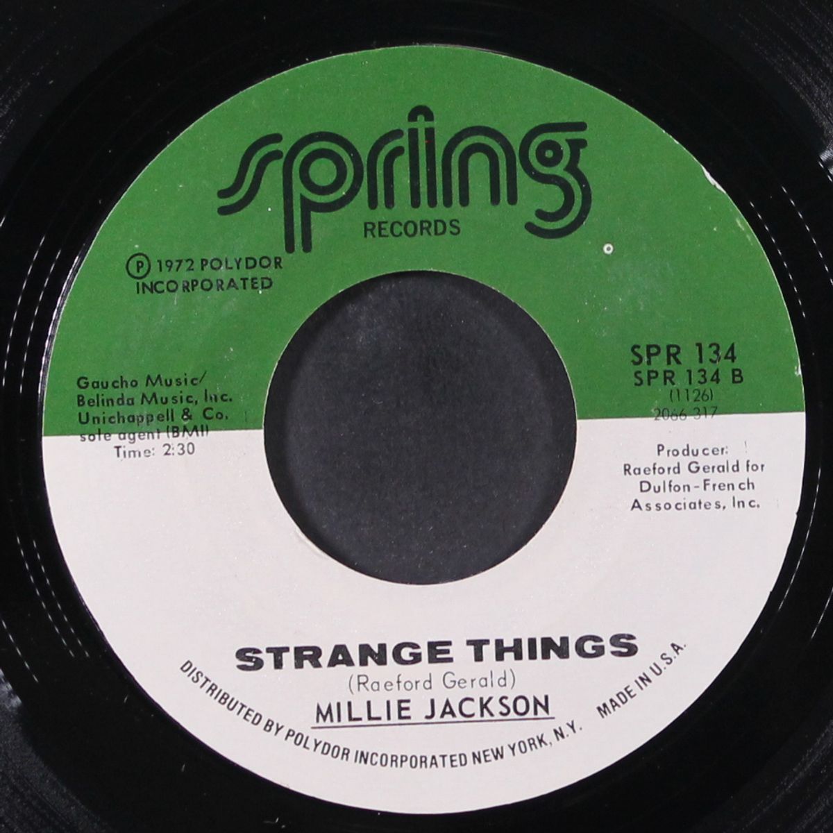 breakaway / strange things by MILLIE JACKSON