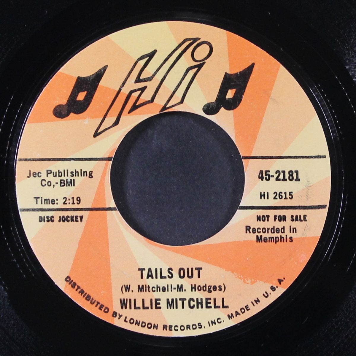 wade in the water / tails out by WILLIE MITCHELL