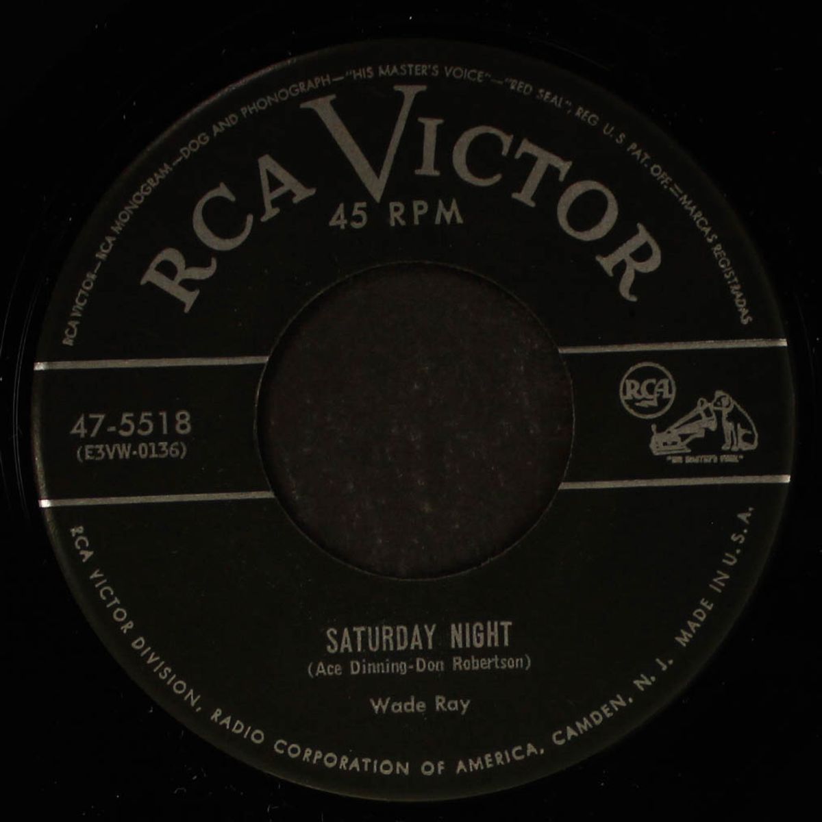 saturday night / first, last and always by WADE RAY