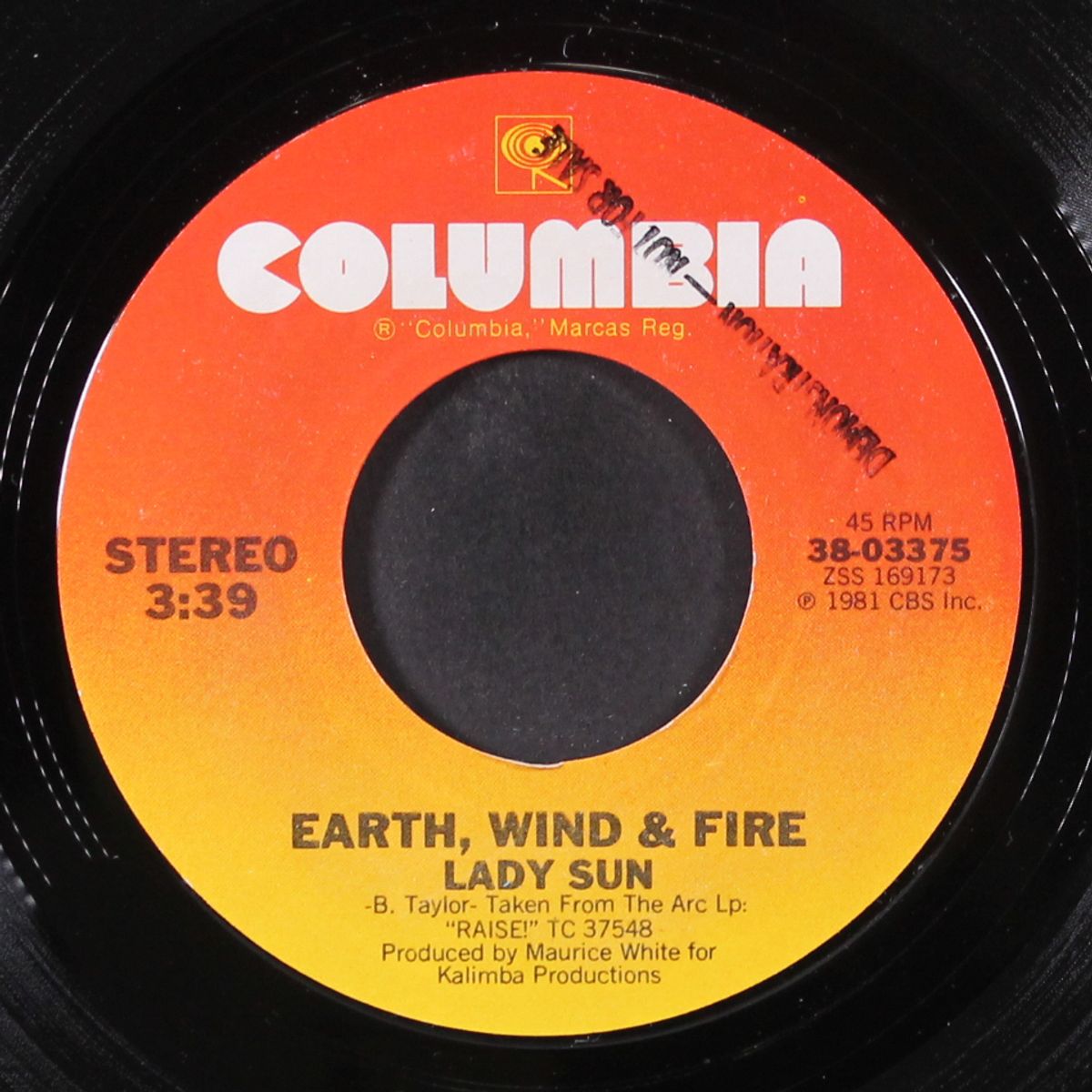 fall in love with me / lady sun by EARTH, WIND AND FIRE