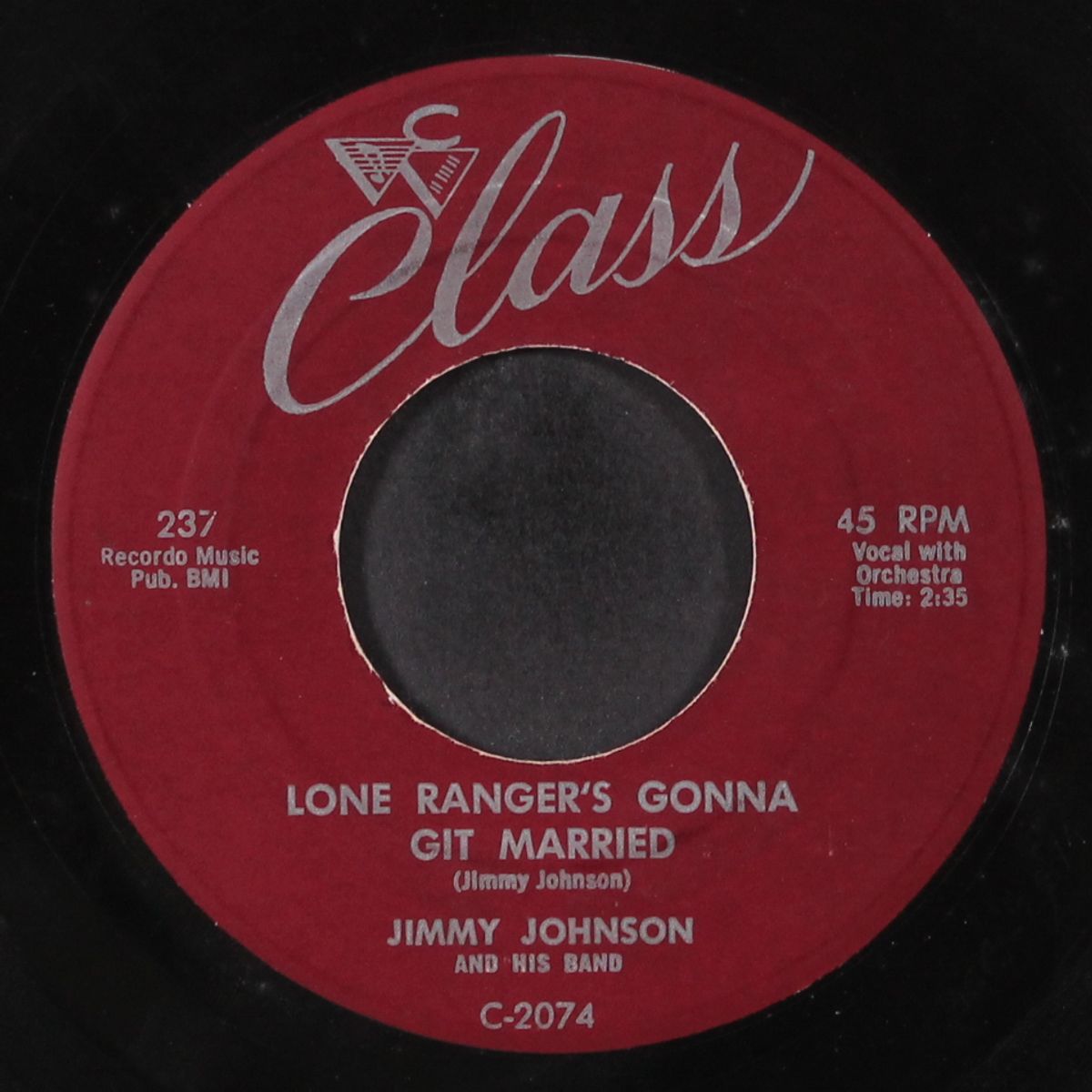 cool cool school / lone ranger's gonna get married by JIMMY JOHNSON