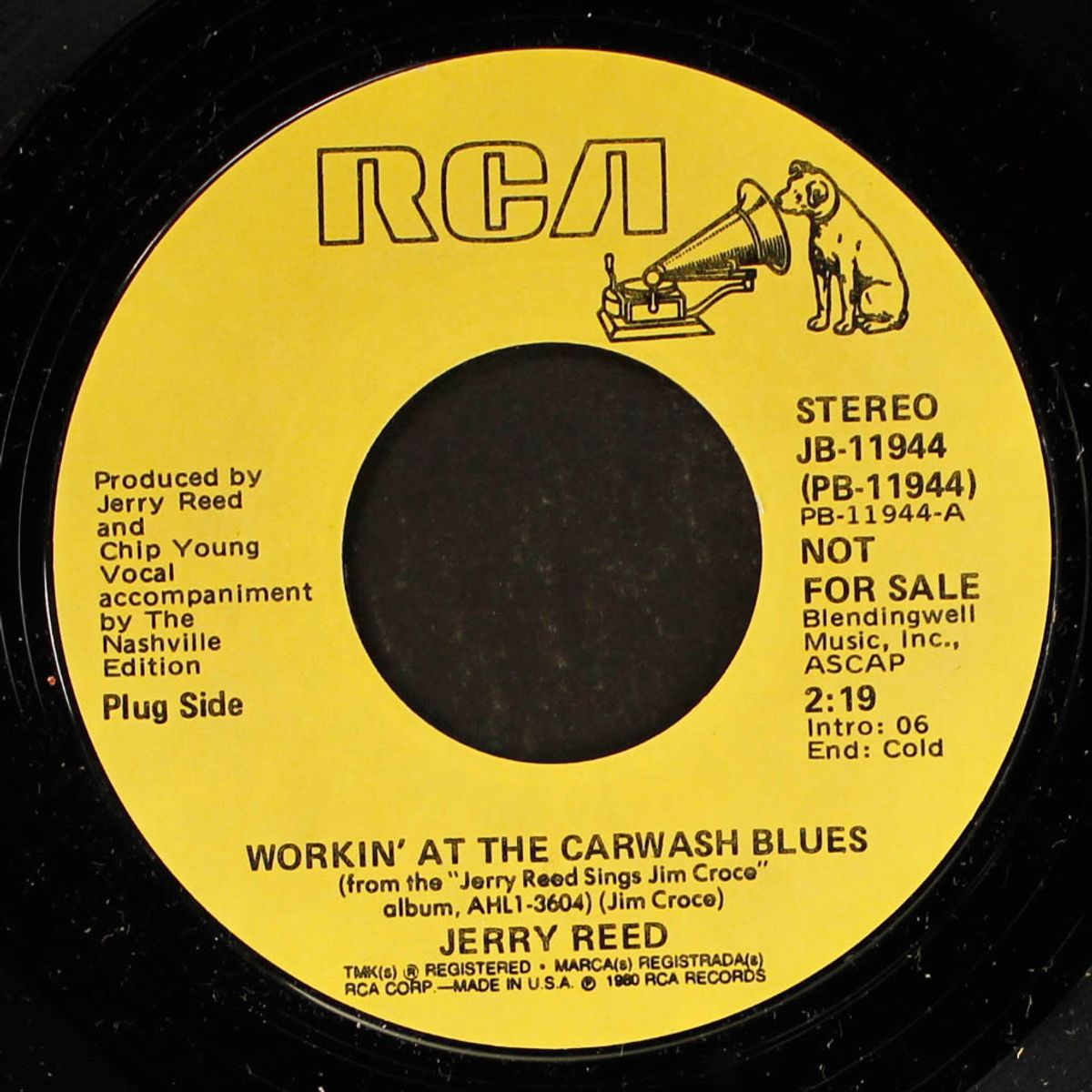 workin' at the carwash blues / same by JERRY REED