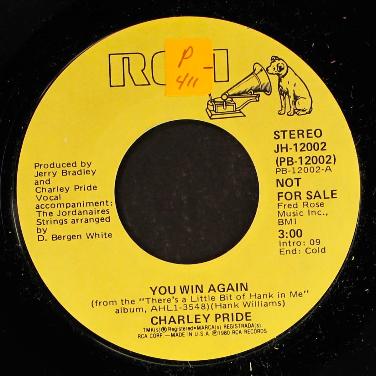 you win again / mono by CHARLEY PRIDE