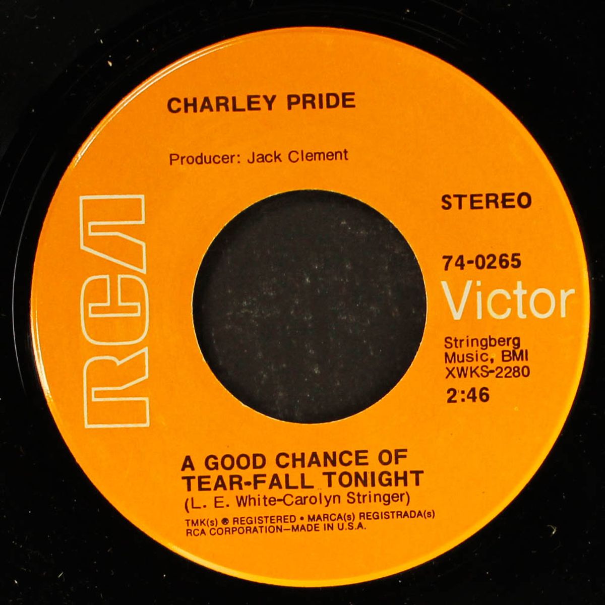 (i'm so) afraid of losing you again by CHARLEY PRIDE