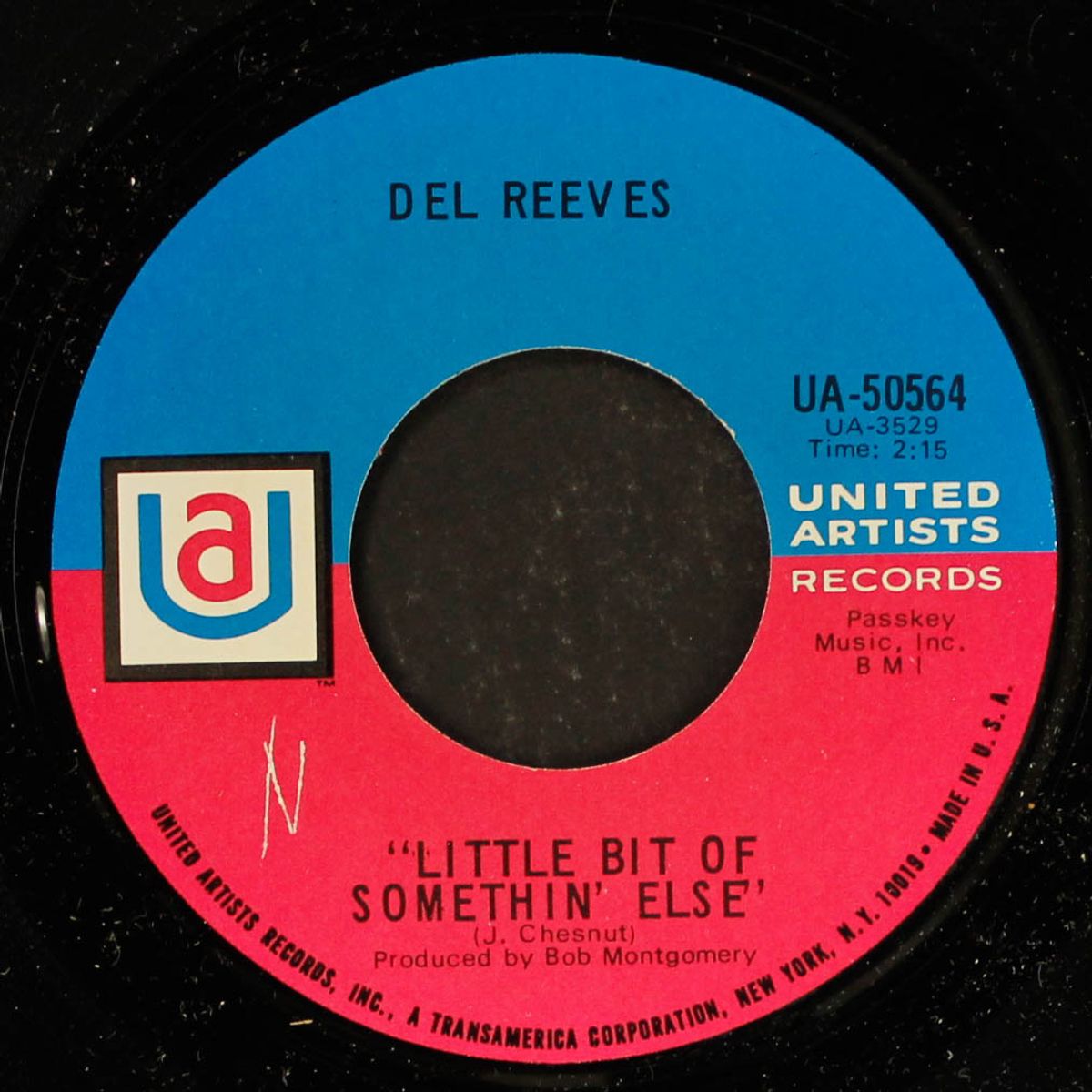 there wouldn't be a lonely heart in town by DEL REEVES