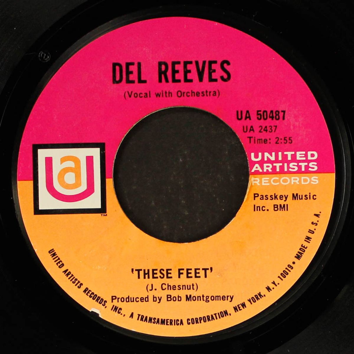 good time charlies / these feet by DEL REEVES