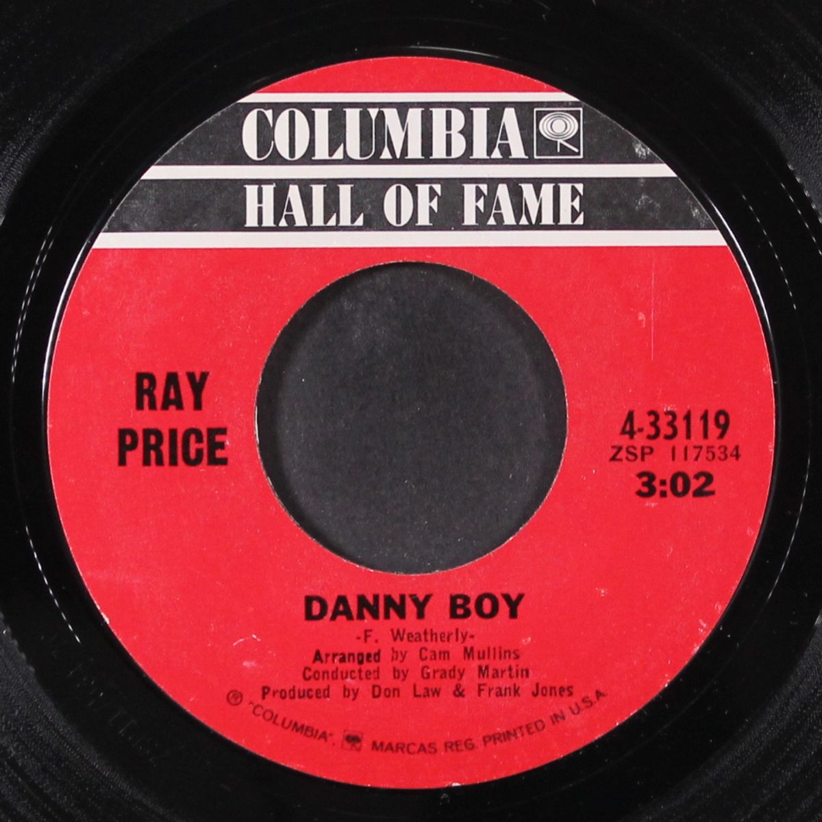 i'm still not over you / danny boy by RAY PRICE