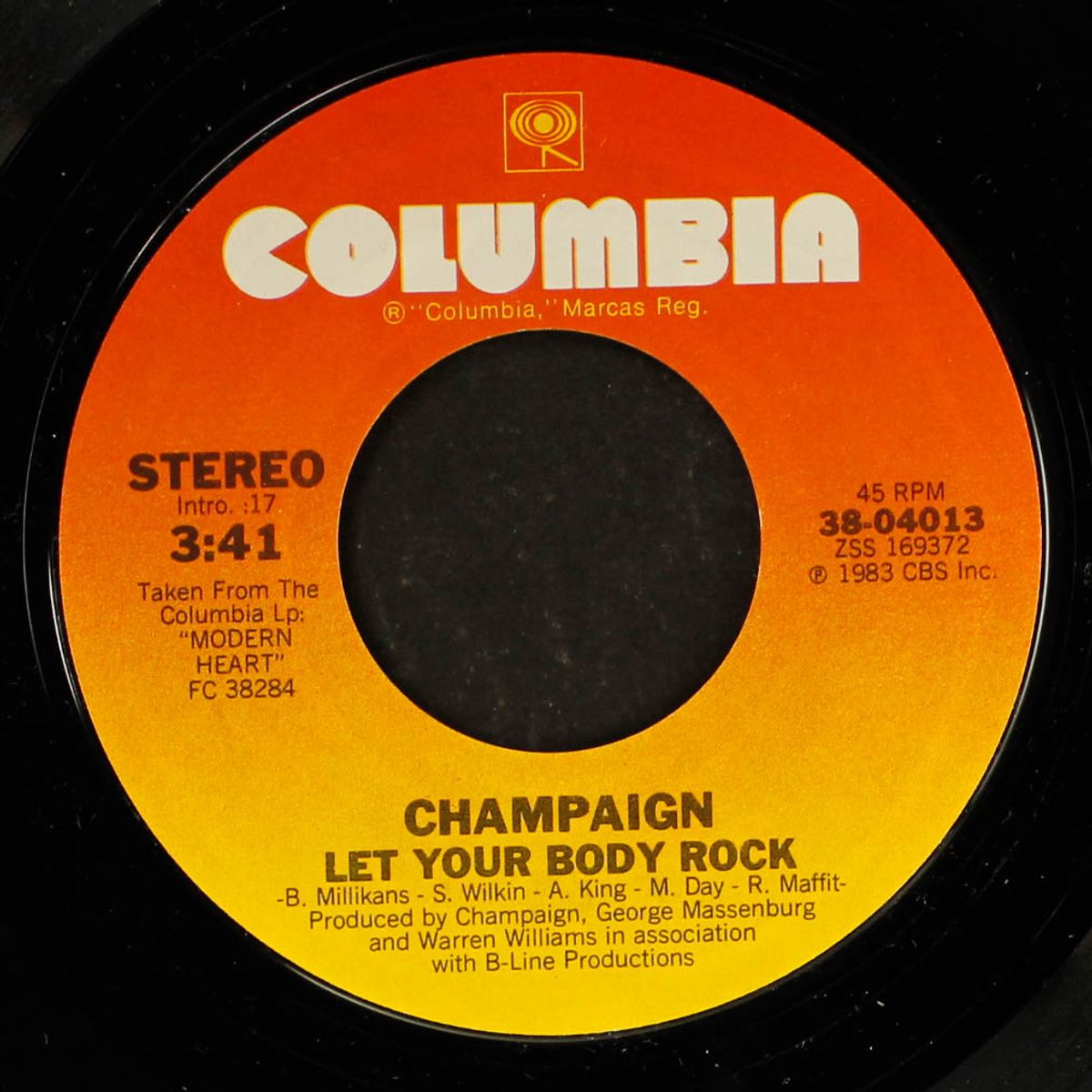 let your body rock / get it again by CHAMPAIGN