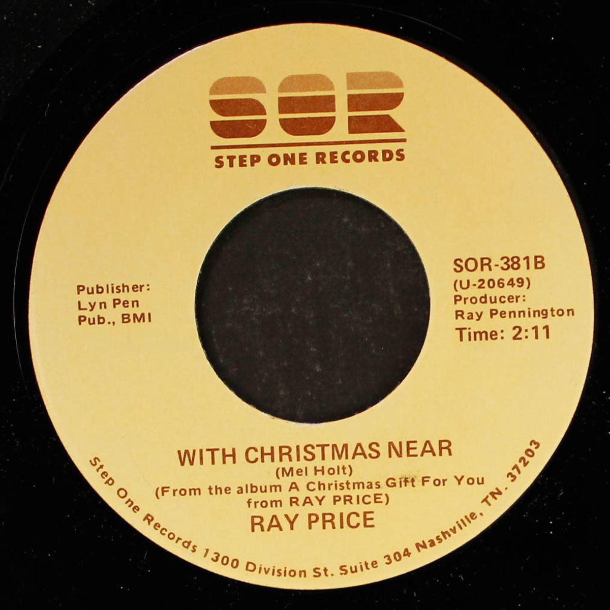 for christmas / with christmas near by RAY PRICE