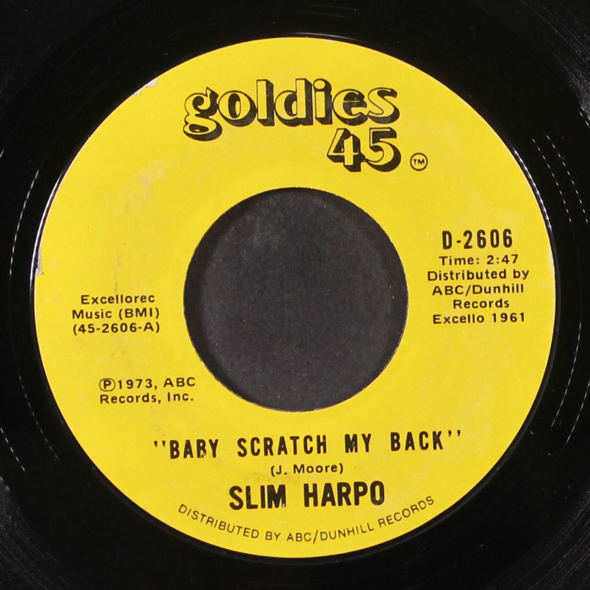 baby scratch my back / i'm gonna miss you (like the devil) by SLIM HARPO