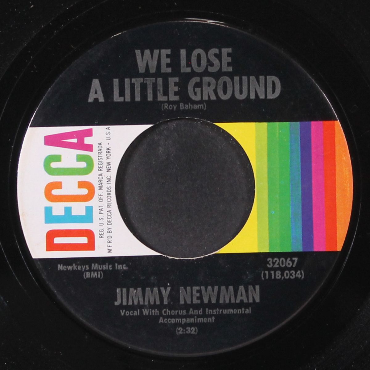 dropping out of sight by JIMMY NEWMAN