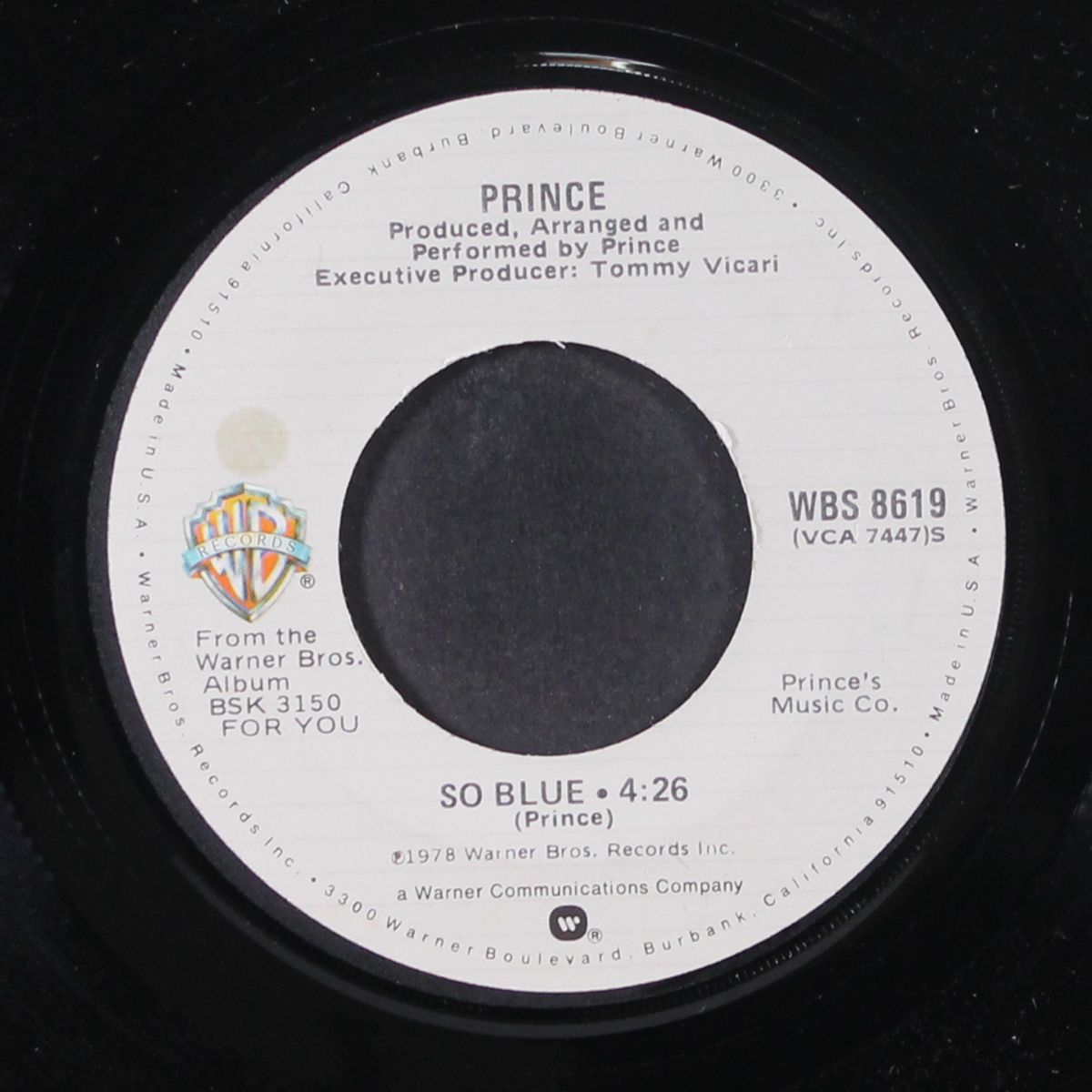 soft and wet / so blue by PRINCE