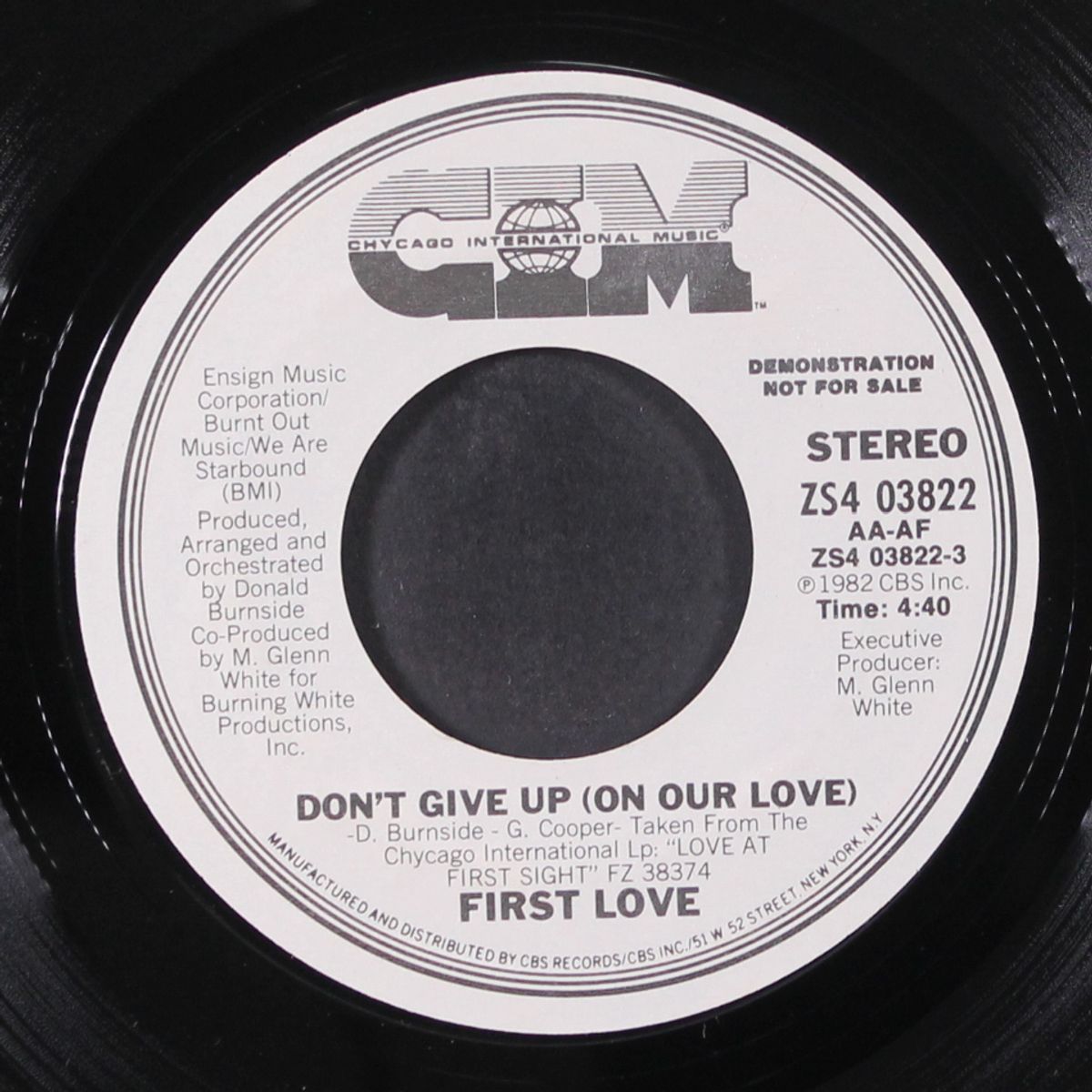 don't give up (on our love) by FIRST LOVE