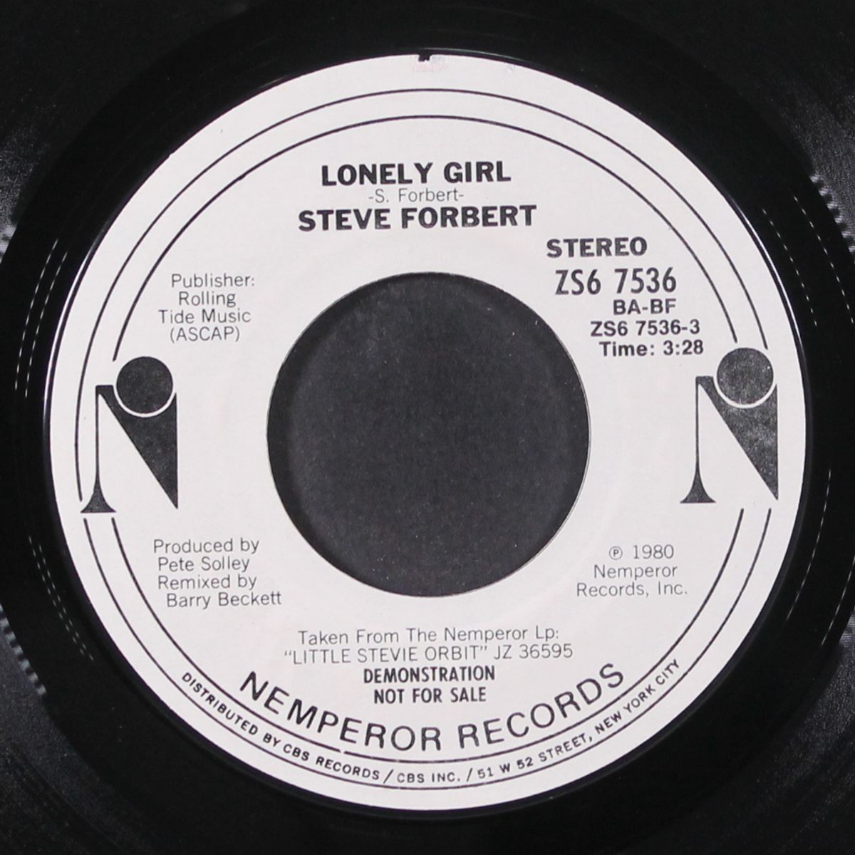lonely girl / same by STEVE FORBERT