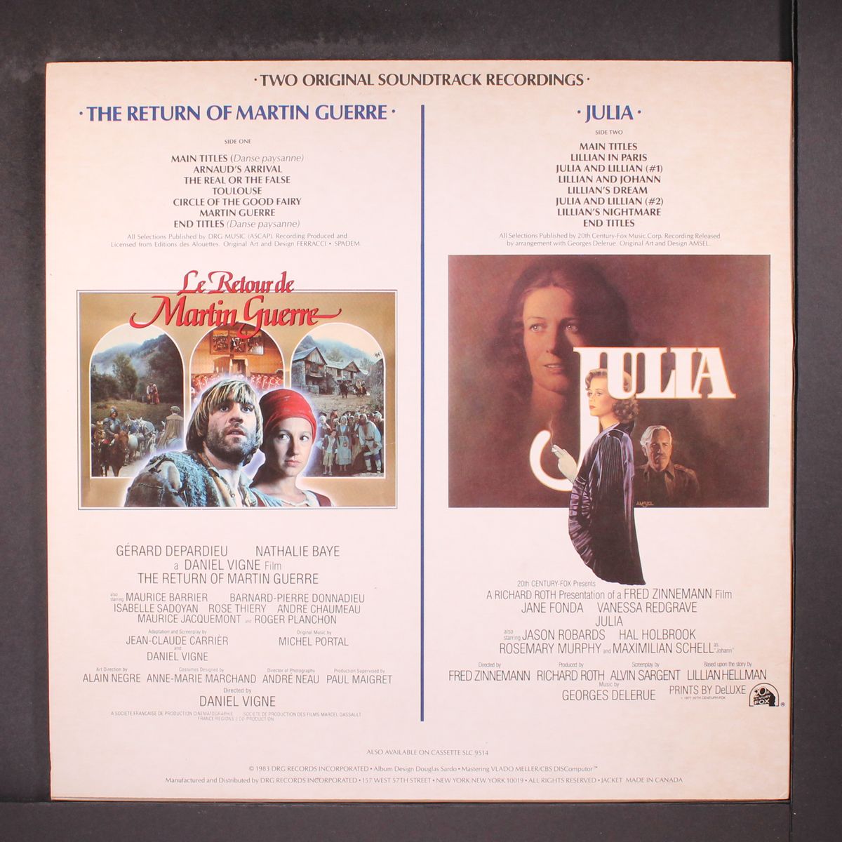 the return of martin guerre / julia by SOUNDTRACK