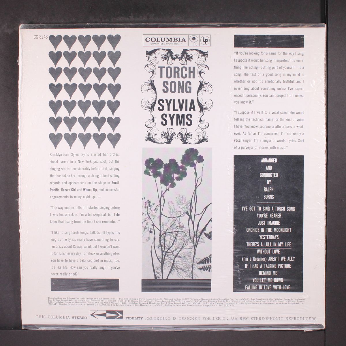 torch song by SYLVIA SYMS