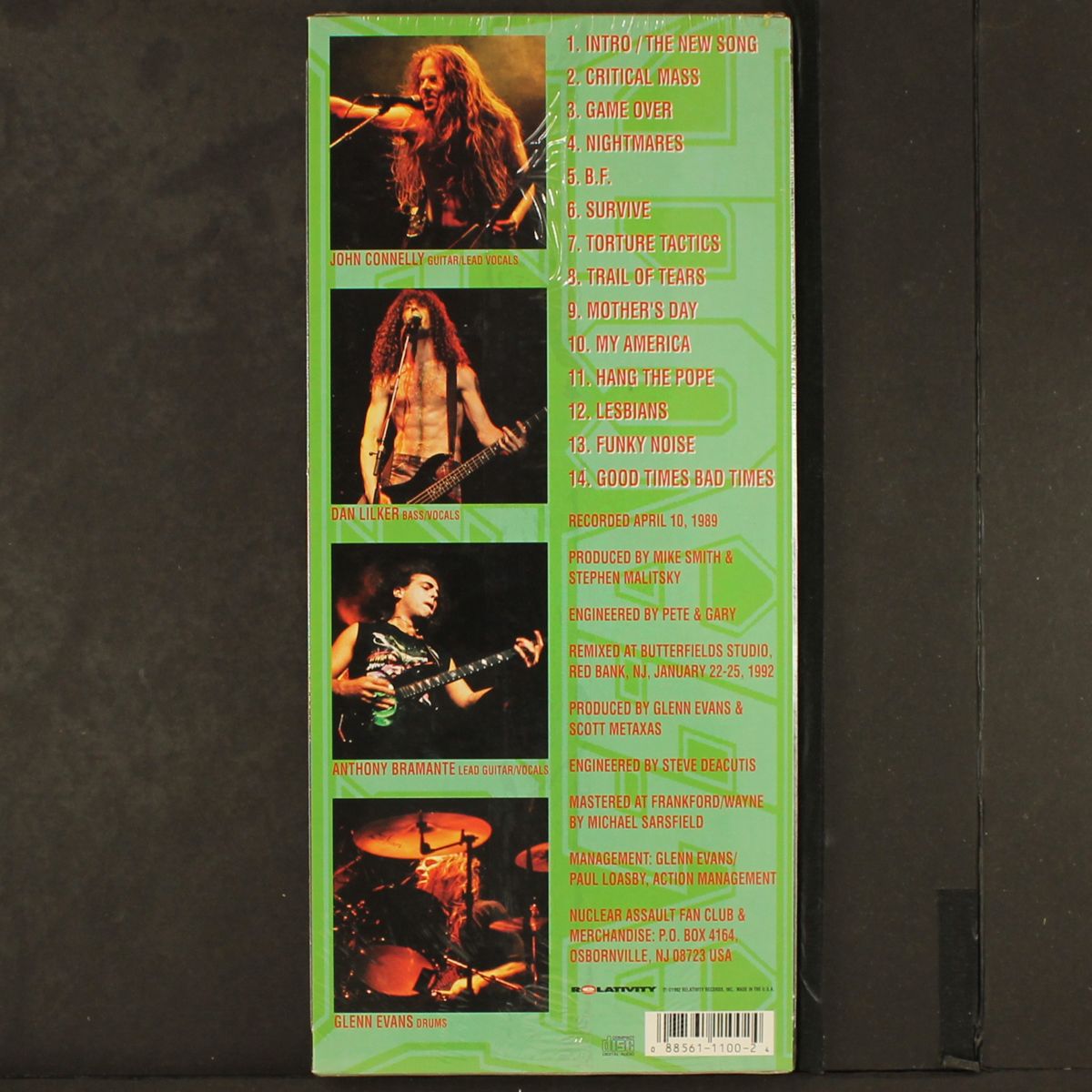 live at the hammersmith odeon by NUCLEAR ASSAULT