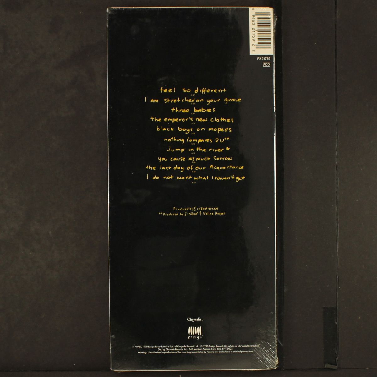 i do not want what i haven't got by SINEAD O'CONNOR