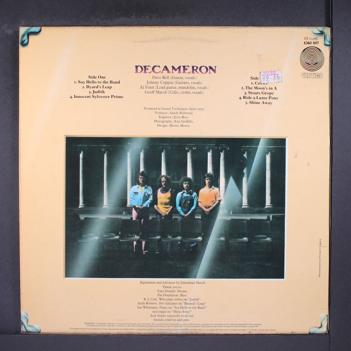 say hello to the band by DECAMERON