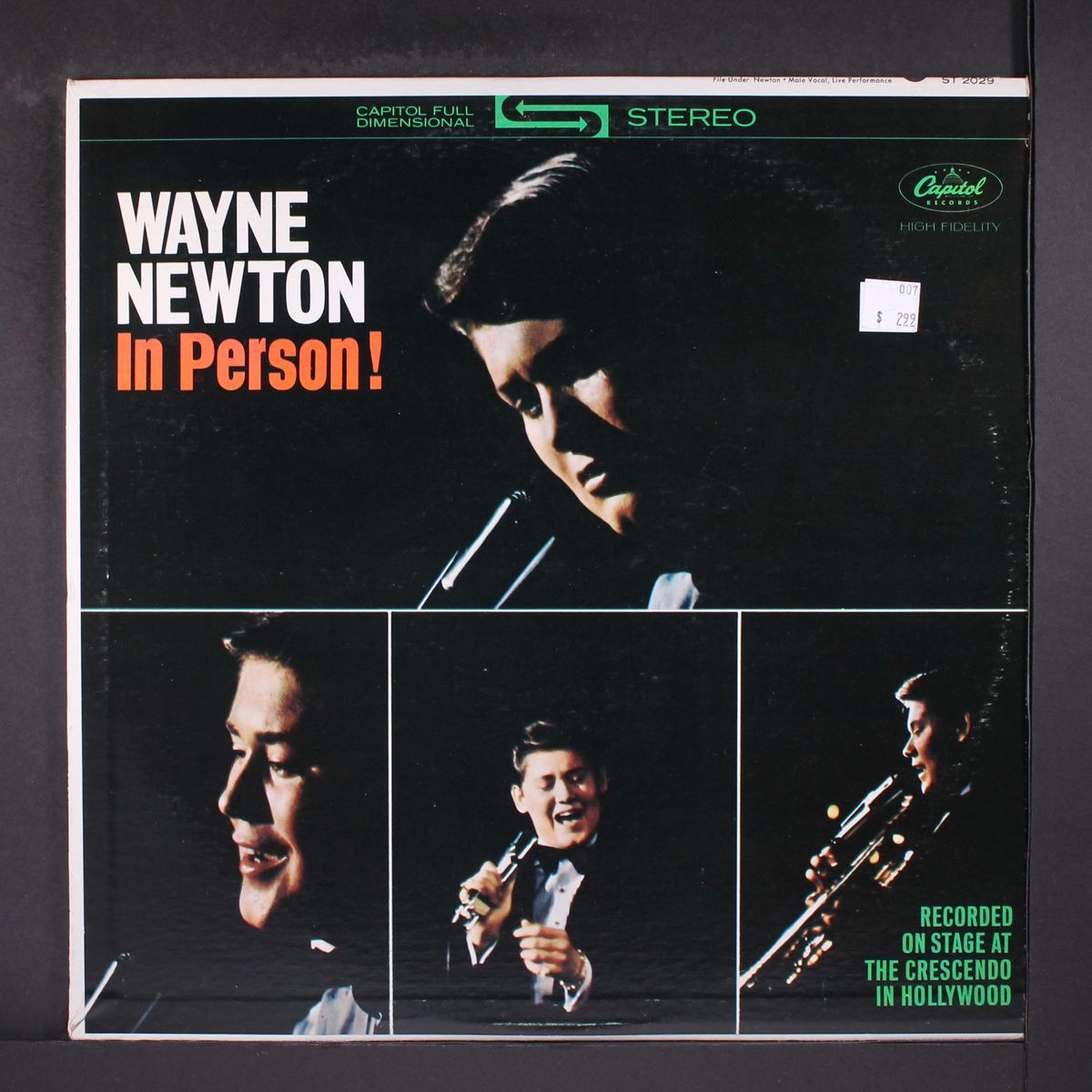 in person! by WAYNE NEWTON