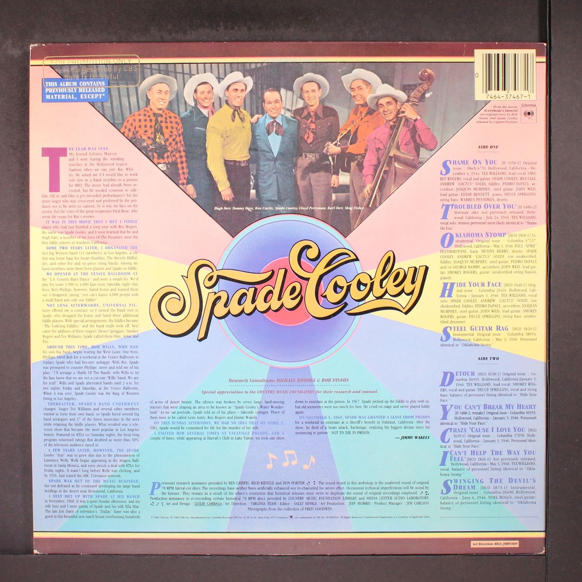 columbia historic edition by SPADE COOLEY