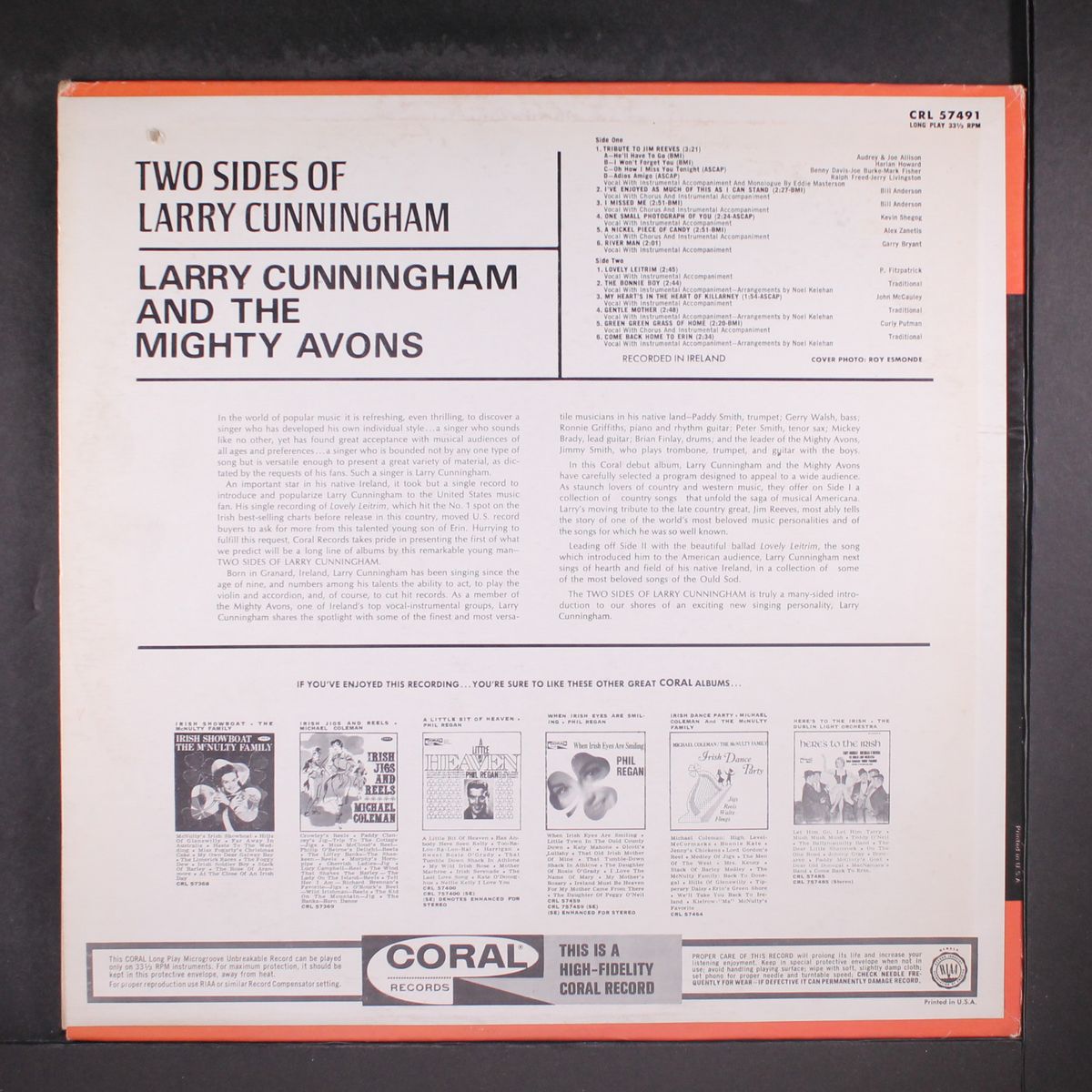 two sides of by LARRY CUNNINGHAM
