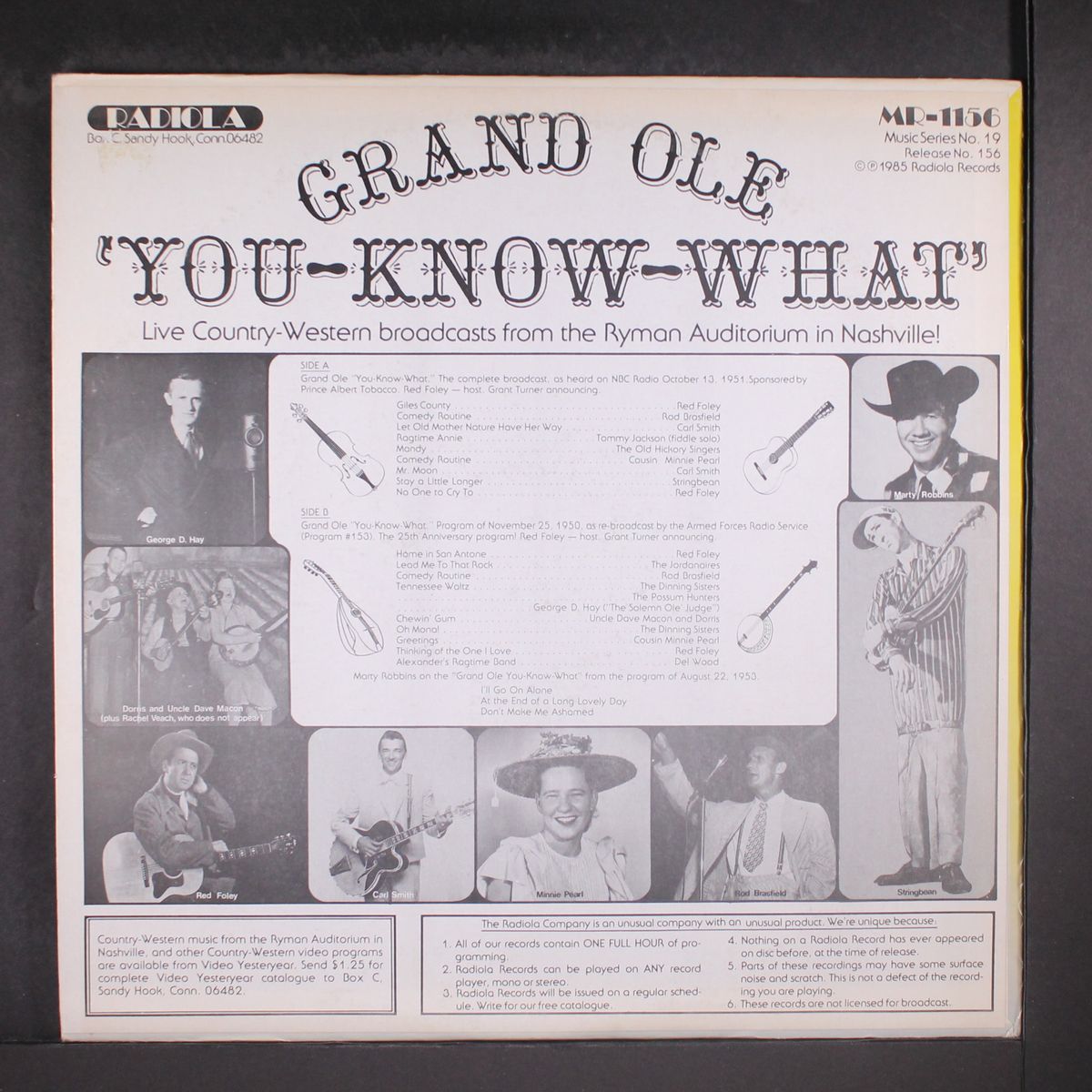grand ole you-know-what by VARIOUS