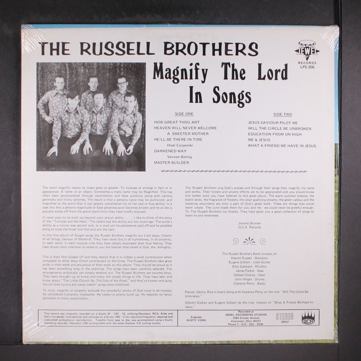 magnify the lord in songs by RUSSELL BROTHERS