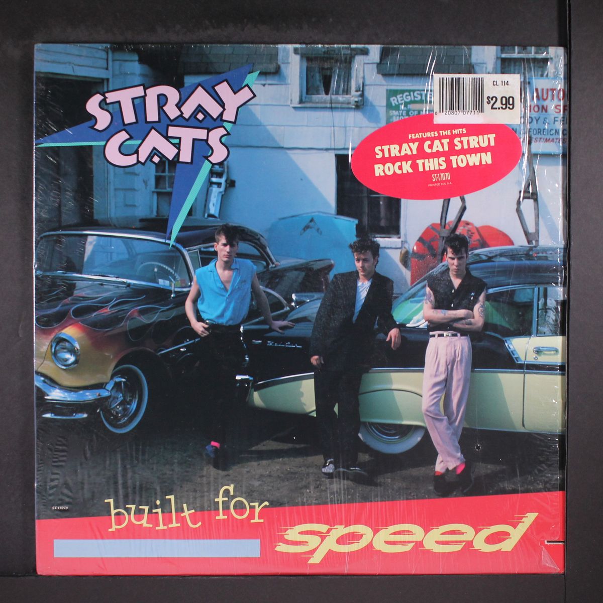 built for speed by STRAY CATS