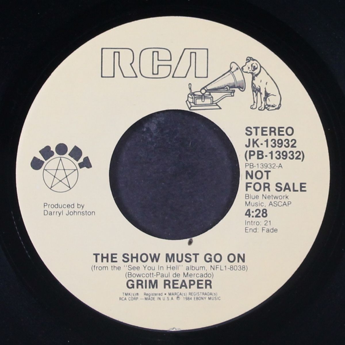 the show must go on / same by GRIM REAPER