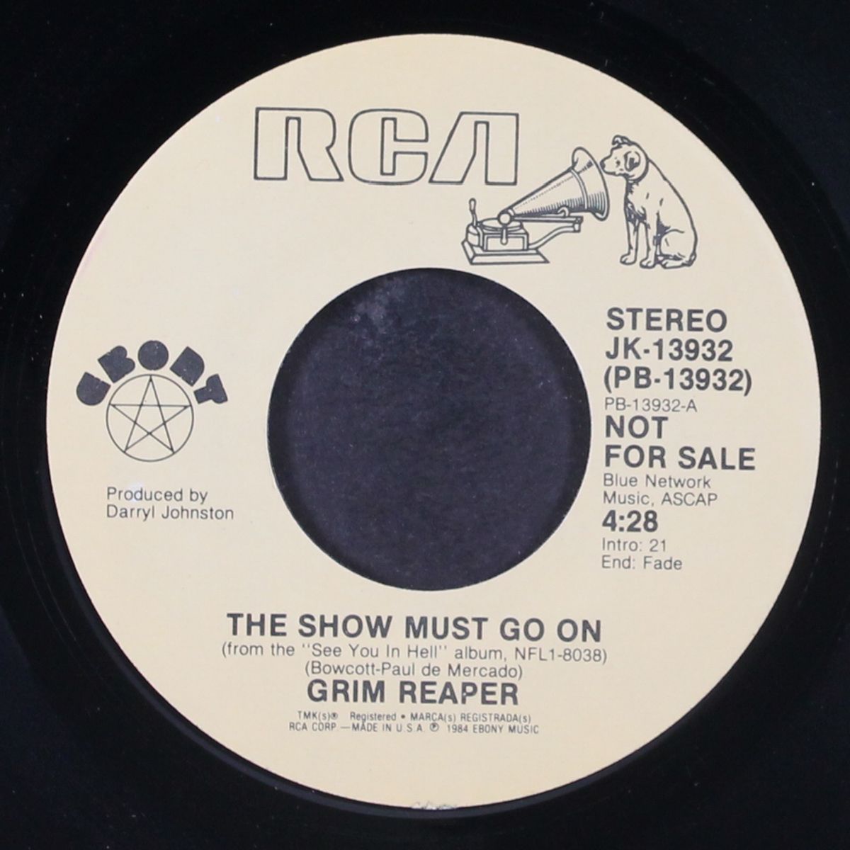 the show must go on / same by GRIM REAPER