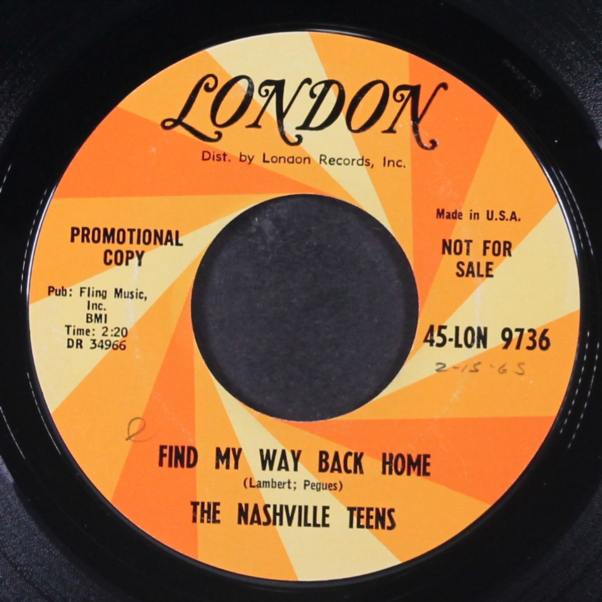 find my way back home / devil in law by NASHVILLE TEENS